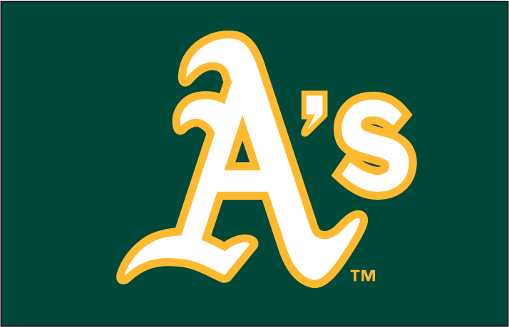 Oakland Athletics 2007-2009 Batting Practice Logo iron on heat transfer